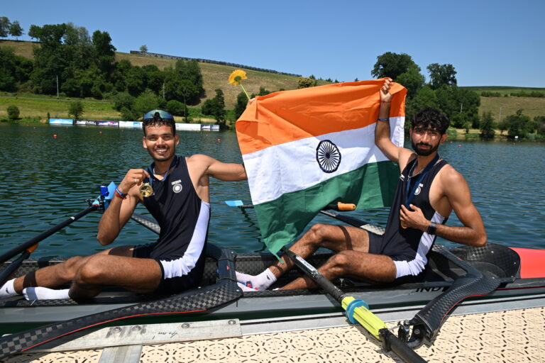 India Win First-Ever World Rowing Cup Gold | Lakshay & Ujjwal, Lucerne 2026