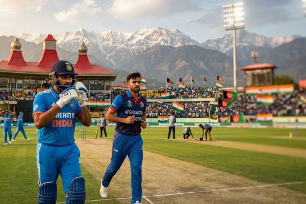 India vs Afghanistan 1st ODI 2026 preview in Dharamshala featuring players from both teams, team news, pitch report, and expert analysis for the series opener.