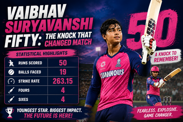 Vaibhav Suryavanshi playing an aggressive pull shot during his record-breaking fifty at Harare Sports Club.