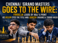 Chennai Grand Masters chess tournament goes to the wire with Alireza Firouzja leading by half a point as Arjun Erigaisi eyes the title and Gukesh endures a torrid week at the elite chess event 2026.