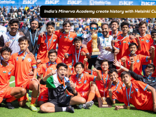 India's Minerva Academy win the historic Helsinki Cup 2026 youth football tournament in Finland in a landmark and historic victory for Indian youth football on the international stage.