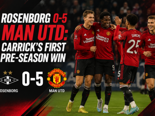 Rosenborg 0-5 Man Utd: Carrick's First Pre-Season Win